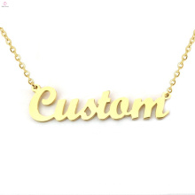 Collar con nombre de monograma con nombre personalizado